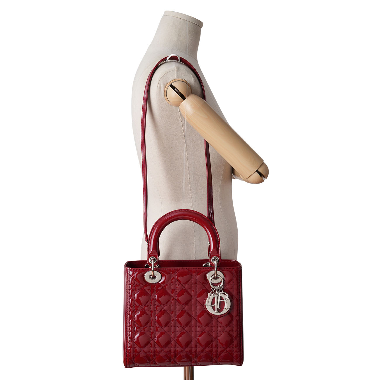CHRISTIAN DIOR(USED)크리스찬디올 페이던트 레이디디올 미듐